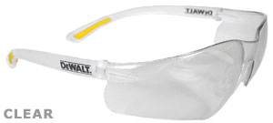 DeWalt Safety Glasses Contractor Pro Clear Lens DPG52-1