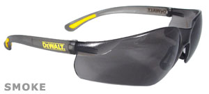 DeWalt Safety Glasses Contractor Pro Smoke Lens DPG52-2