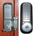 Lockey 2200KO Mechanical Digital Deadbolt Door Lock With Key Override