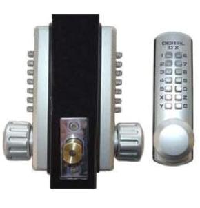 Lockey 3210DC Keyless Mechanical Digital Double Sided Combination Spring Latch Door Lock 