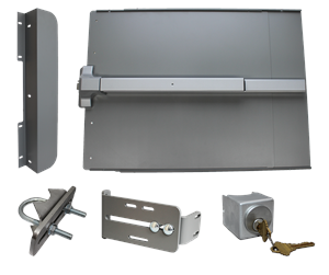 Lockey ED-51 EDGE Safety Panic Shield Kit With PB1100 Panic Bar
