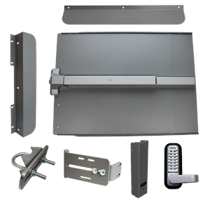 Lockey ED-61 EDGE Security Panic Shield Kit With PB1100 Panic Bar