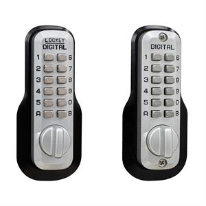 Lockey M210DC EZ MG Keyless Mechanical Digital Double Sided Deadbolt Door Lock