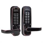 Lockey 1150DC Keyless Mechanical Digital Double Sided Combination Spring Latch Door Lock