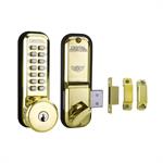 Lockey 2200KO Mechanical Digital Deadbolt Door Lock With Key Override