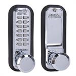 Lockey 2830 Keyless Mechanical Digital Spring Latch Knob Lock