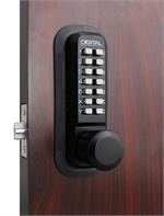 Lockey 2830DC-MG Keyless Mechanical Double Sided Digital Spring Latch Knob Lock Marine Grade