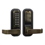 Lockey 2835 Keyless Mechanical Digital Spring Latch Door Lock