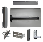 Lockey ED-62 EDGE Security Panic Shield Kit With Detex V-40 Panic Bar